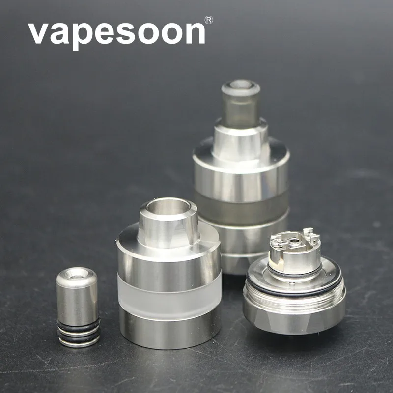 Новейший YFTK стиль Kayfun Lite MTL RTA SS316 Pei 2 мл 22 мм бак атомайзер перестраиваемый