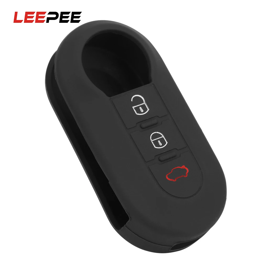 Чехол для автомобильного ключа LEEPEE с откидной крышкой силиконовый чехол ключей
