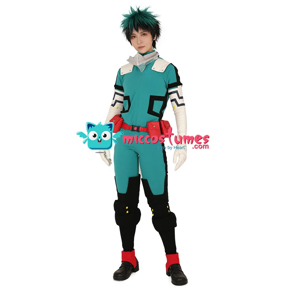 Мой герой Academy Midoriya izku Deku Косплей Костюм боевой костюм