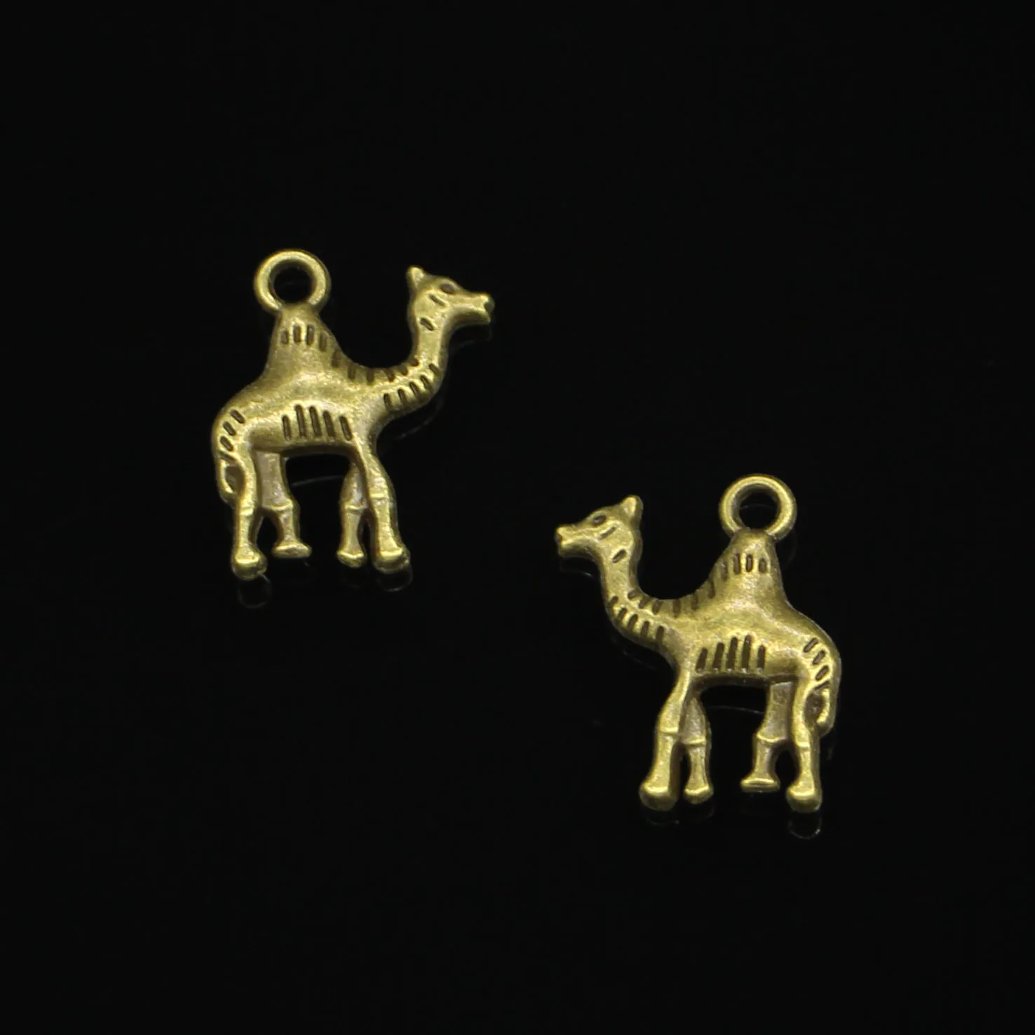 13 шт. светло-коричневые подвеска под бронзу старину покрытое цинковым сплавом