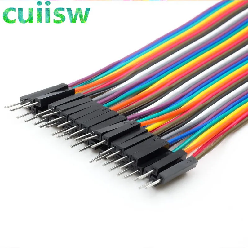 Кабель Dupont 40 шт. в ряд 20 см 2 54 мм 1pin 1p перемычка Мама папа для arduino|jumper wire|jumper arduinocable