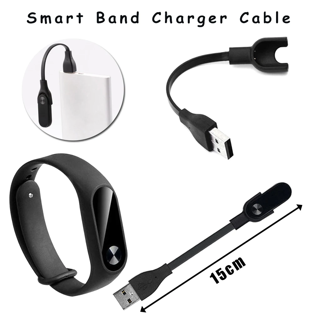 Быстрое зарядное устройство USB для Xiaomi mi Band 3 band Смарт браслет 2 зарядный кабель