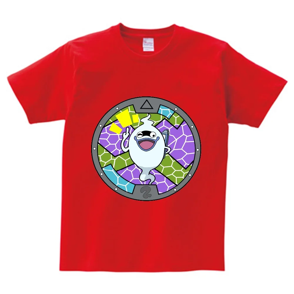Футболка Yo kai Watch для мальчиков летняя футболка Детская с принтом аниме детская