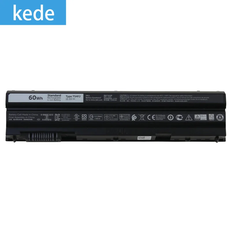 Kede ноутбук батарея T54FJ для Dell Latitude E6420 E6520 E5520 E5420 E6430 E6530 NHXVW P8TC7 M5Y0X N3X1D P9TJ0 11,1 V