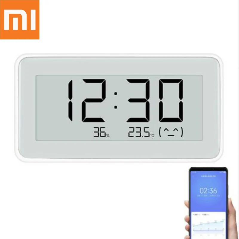 

Original Xiaomi Mijia BT4.0 Wireless Smart Electric Digital clock Outdoor Hygrometer Thermometer LCD Temperature Measuring Tools