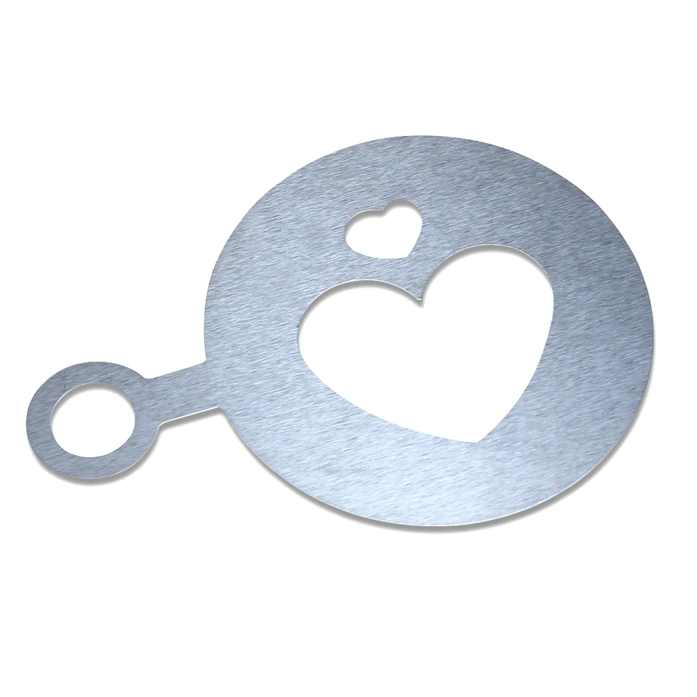 4 шт./компл. трафареты для кофе из нержавеющей стали|embossing mold|embossed stencilembossing set |