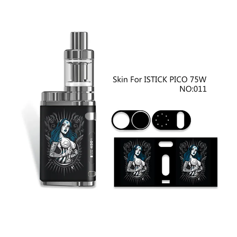 Комплект стикеров для электронных сигарет Eleaf istick pico Box Mod Vape Vaper испаритель elektronik sigara