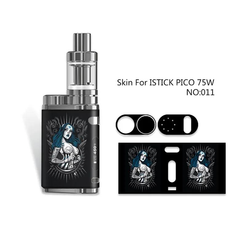 Комплект стикеров для электронной сигареты Eleaf istick pico Box Mod Vape Vaper elektronik sigara|Сумки