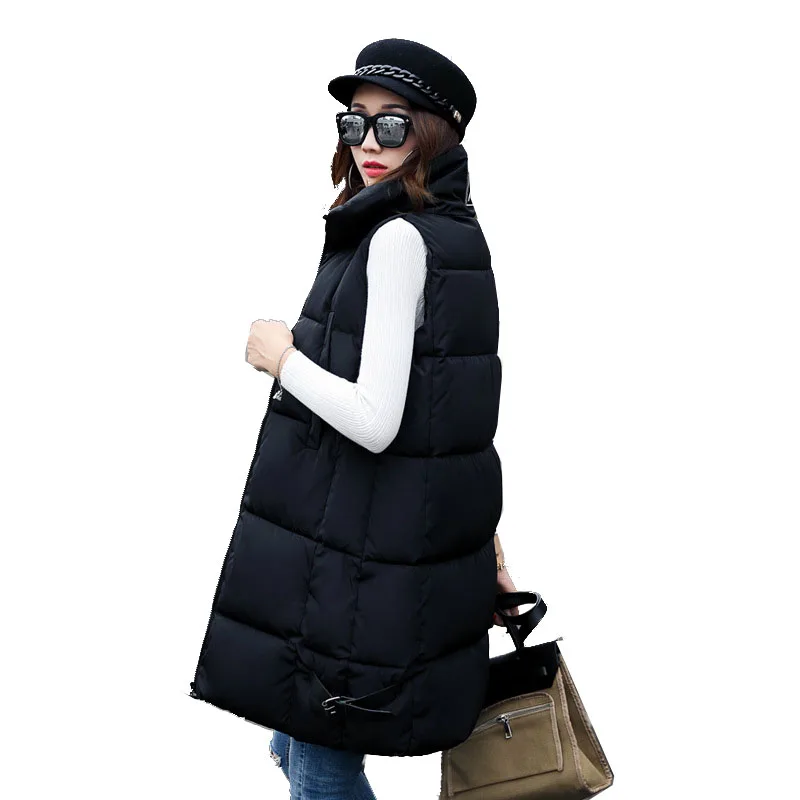 Yomsong плюс Размеры тонкий пальто Подпушка Куртка теплое хлопковое жилет 3158|coat