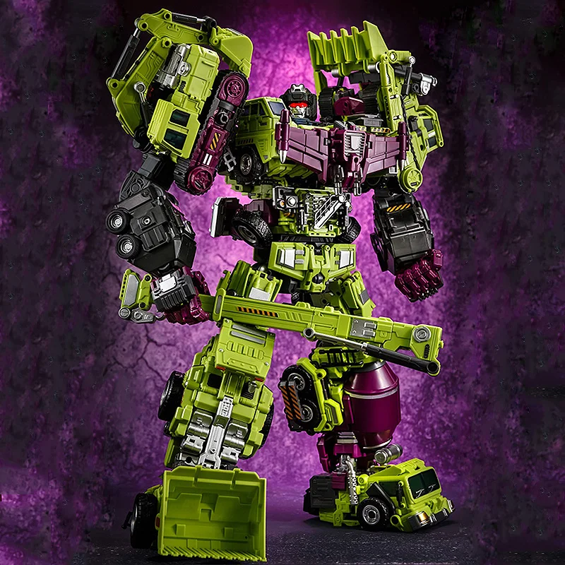 С коробкой Jinbao GT Devastator трансформация G1 негабаритных 6 В1 Bonecrusher скребок крюк ко