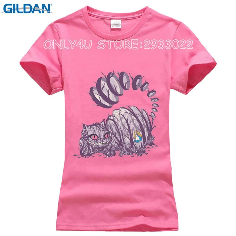 Футболка Большой Фиолетовый зуб призрак Чеширский новые потому что дизайн кошка