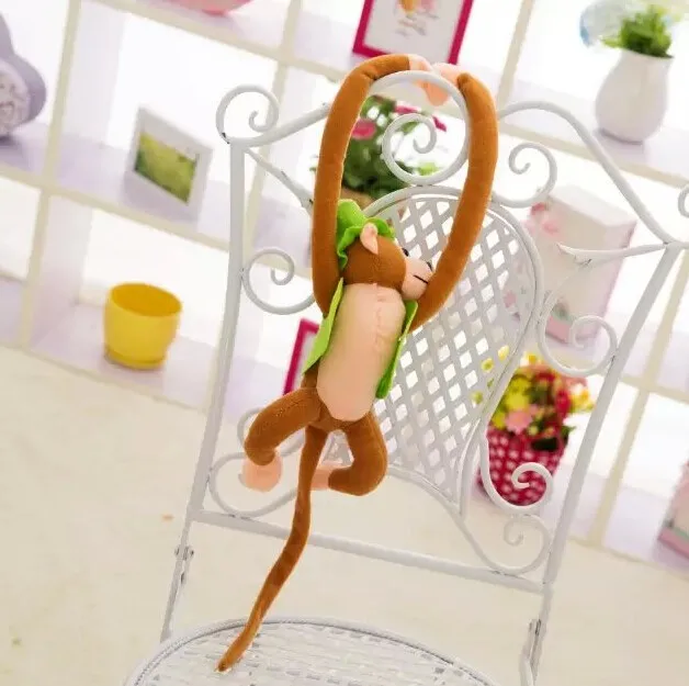 70 см Новое поступление милая кукла обезьяны с длинной ручкой плюшевые игрушки