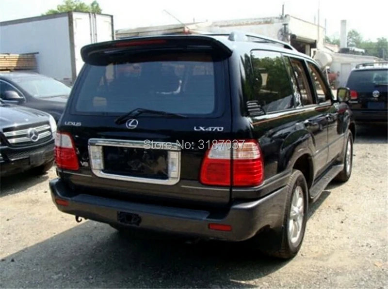 Спойлер для Lexus LX470 2004 2008 АБС пластик неокрашенный Задняя Крышка багажника