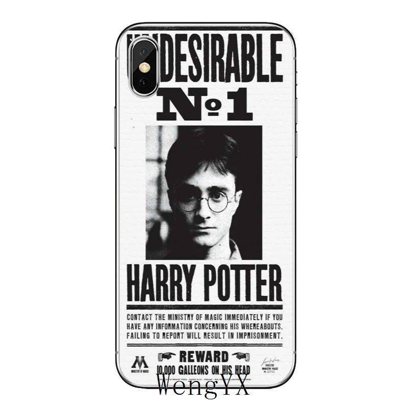 Bellatrix Lestrange Wanted Тонкий Силиконовый ТПУ мягкий чехол для телефона для Apple iPhone 4 4S 5 5S 5c SE 6 6s 7 8 plus X XR XS Max - Цвет: Wanted-A-02