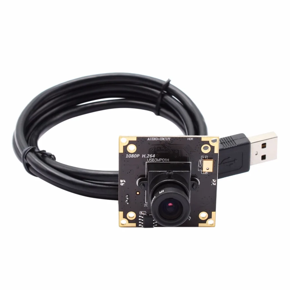 3MP 2048X1536 WDR USB модуль камеры 1/3 Aptina AR0331 цветной CMOS датчик H.264 мини камера