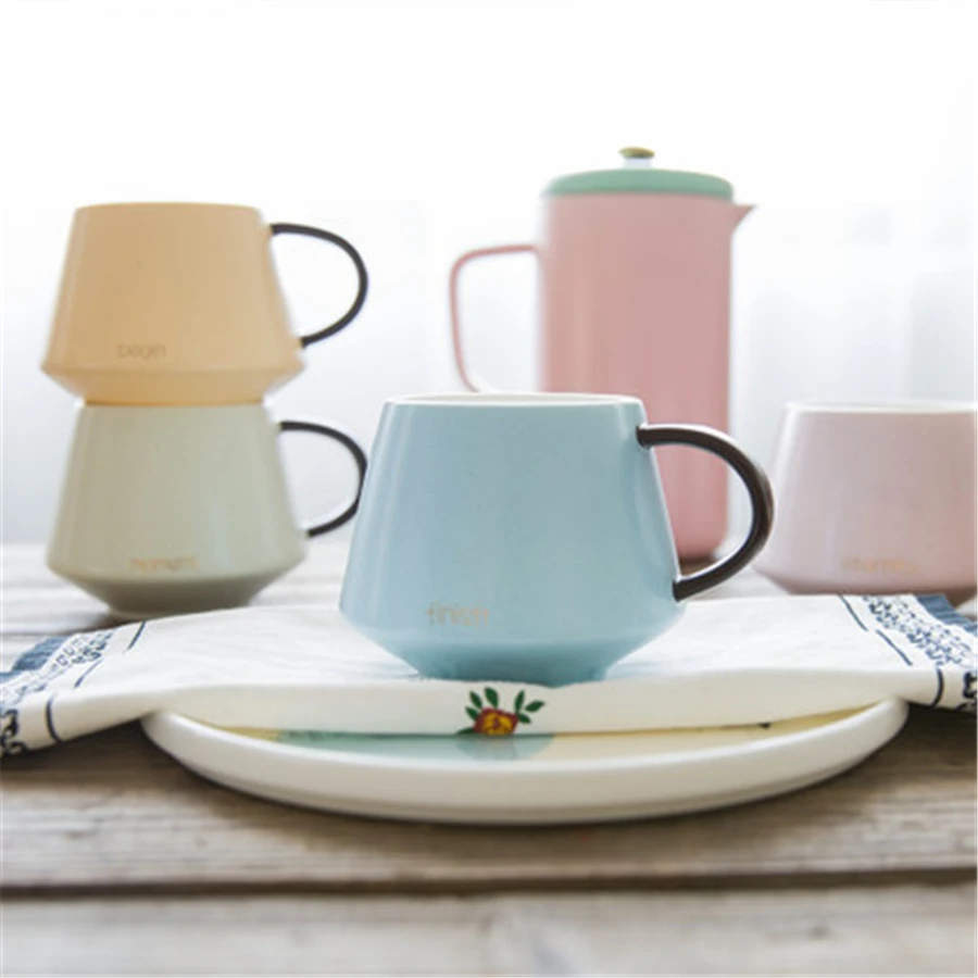 Керамическая чашка кофейная кружка для молока пара водяная завтрака Китай