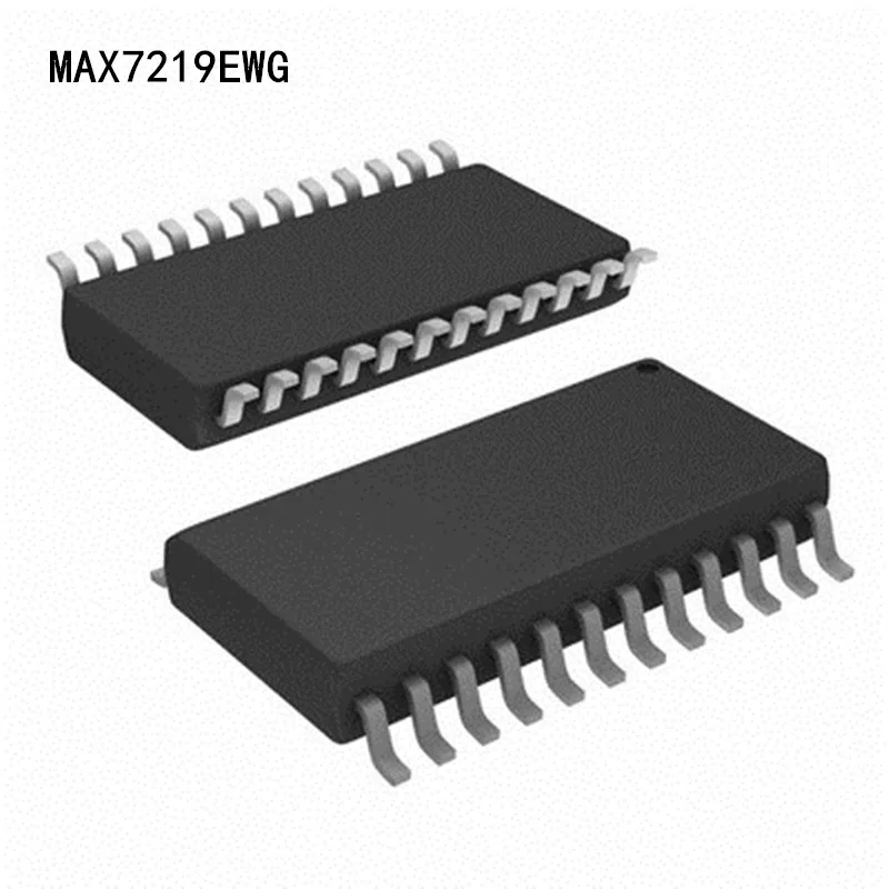 

50pcs MAX7219EWG MAX7219 SOP24 Display Chip