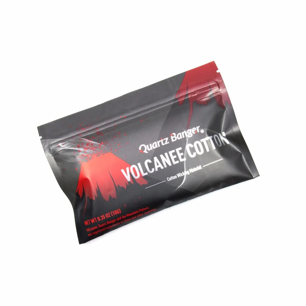 Volcanee 5 мешков/10 мешков RDA хлопок Vape Полосатый Для RTA RDTA бак атомайзер электронная