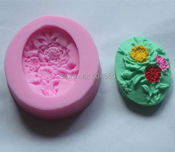 Мини цветок искусственное мыло шоколад форма для кухни выпечки Sugarcraft FM161 | Дом и