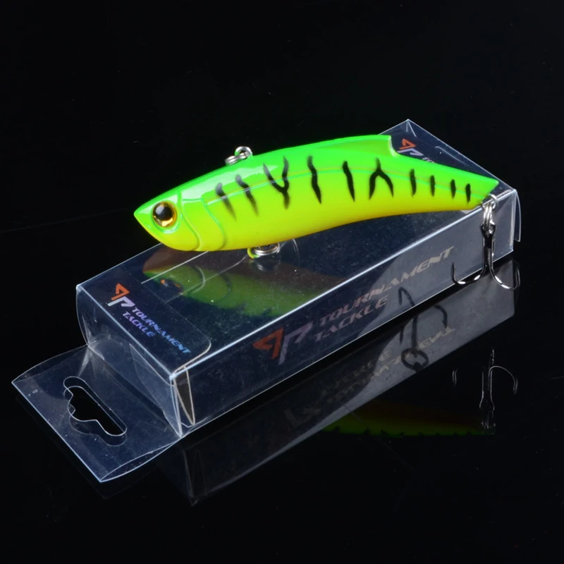 

1pcs VIB Fishing Lures 9cm/27g VIB bait Artificial 5 Colors Available Bass Crankbait Wobblers Fishing Tackle Pesca 3D Eyes