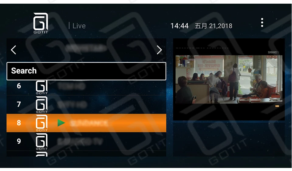 GOTIT S905 android 7,1 tv box+ GOTIT IP tv подписка полный 1080P 1000 live& 5000 VOD для Арабский испанский французский ip tv smart tv box