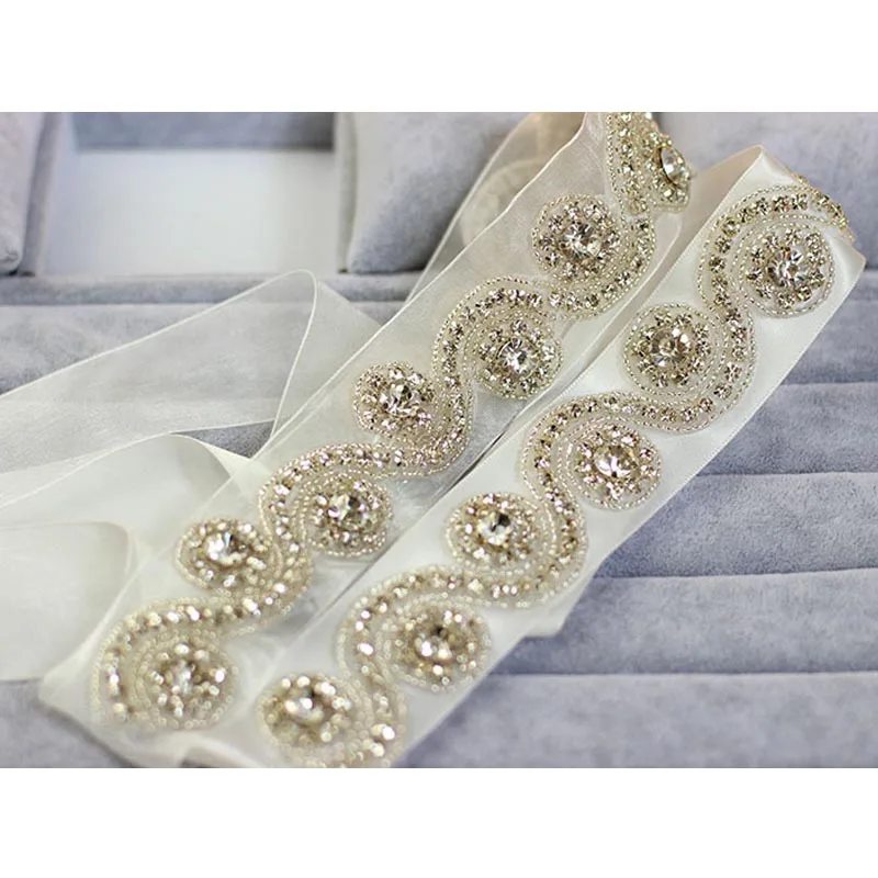 Свадебные аксессуары реальное изображение Скидка хрустальные бусины блестящие