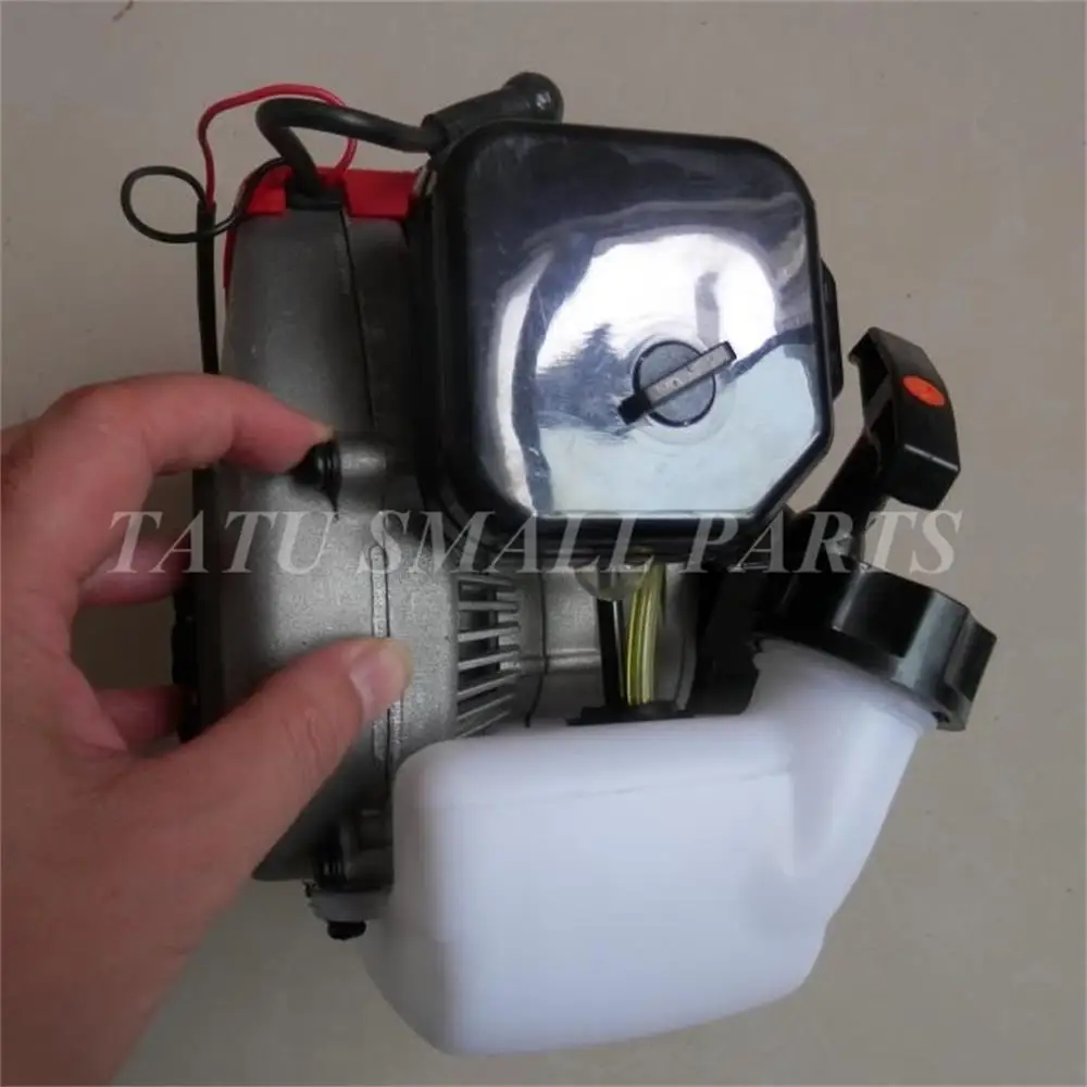 TU26 бензиновый двигатель мини 2 цикл 25.6CC 1.2HP питание Рюкзак Бензиновый кусторез Триммер Бауэр опрыскиватель и т. Д
