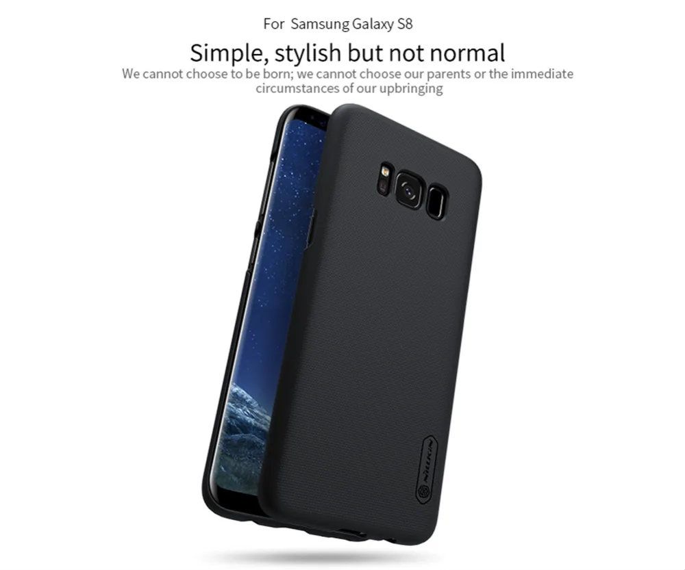 Чехол для s8 5 8 ''NILLKIN samsung galaxy чехол матовый твердый пластиковый на заднюю