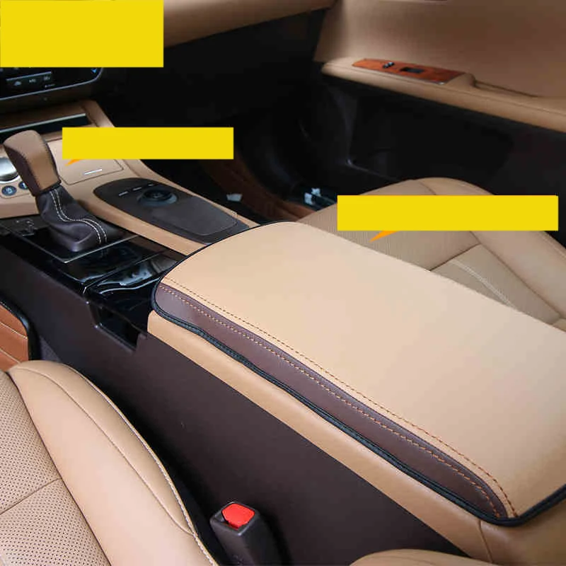 Lsrtw2017 волокна Кожаный чехол для автомобиля с подлокотником lexus es200 es250 es300h 2012 2013 2014