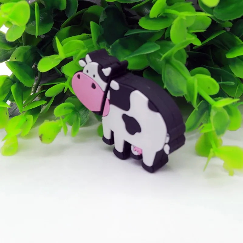 И изображением милой коровы и флешки 8 Гб 16 Usb флеш-накопитель 32 ГБ 64 4G карта памяти