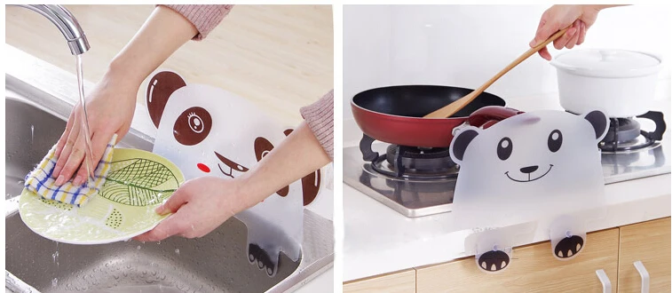 Непроницаемая перегородка для бассейна в форме милой панды присоски раковины