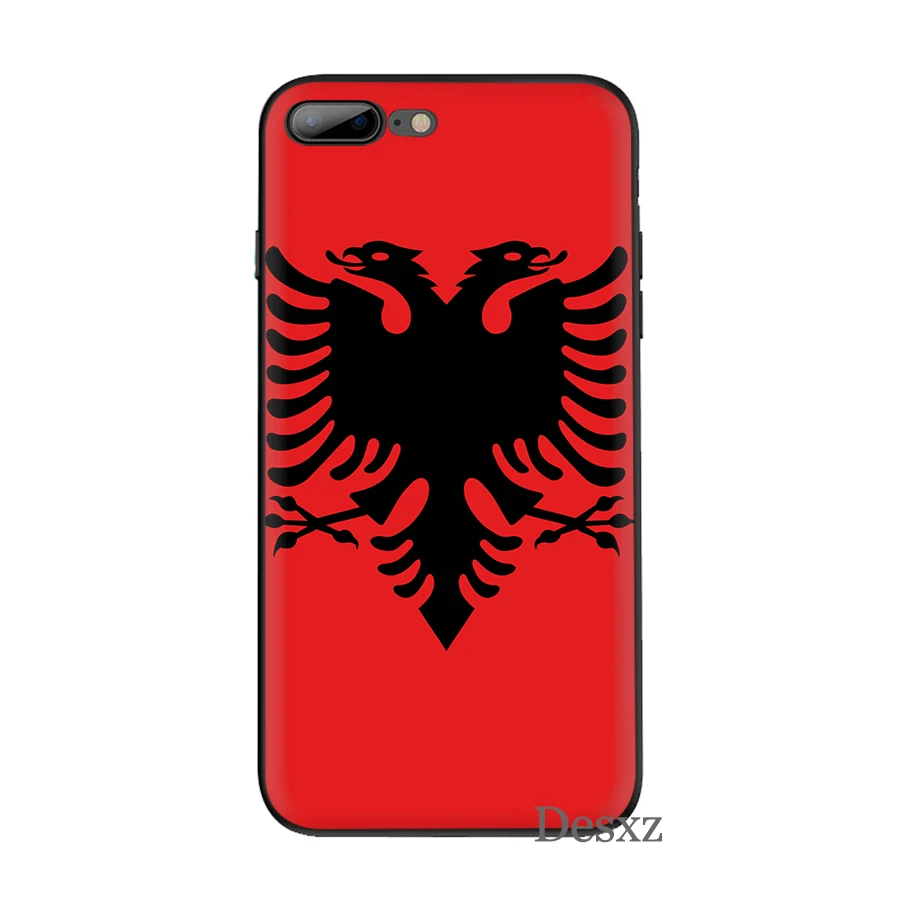 Чехол для мобильного телефона из Албании чехол ТПУ iPhone 11 Pro XR X XS Max 7 8 6 6S Plus 5S SE 5 |