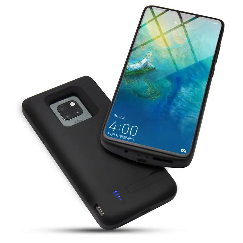 Противоударный чехол с аккумулятором для Huawei Mate 20 мягкая рамка внешний тонкий