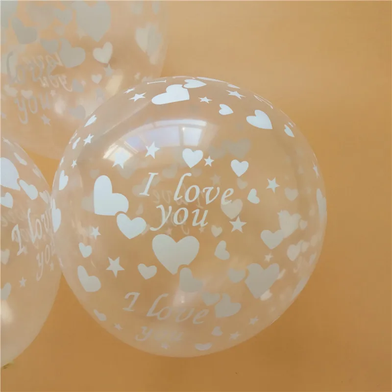 30 шт. 12 дюймовые прозрачные гелиевые украшения в виде сердца|ball ball|ball transparentball clear |