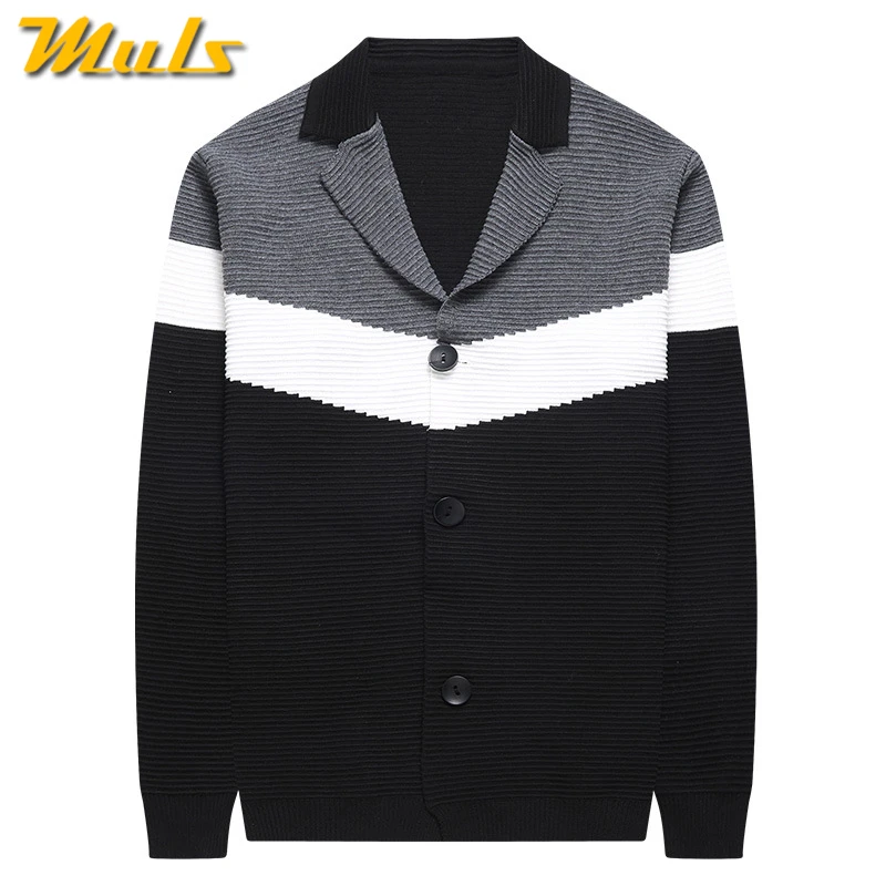 3Color MuLS Standard Wool Cardigans Men Sweater Jackets Autumn Spring Mens Male Cardigan Coats Fashion Knitwear Dropship |