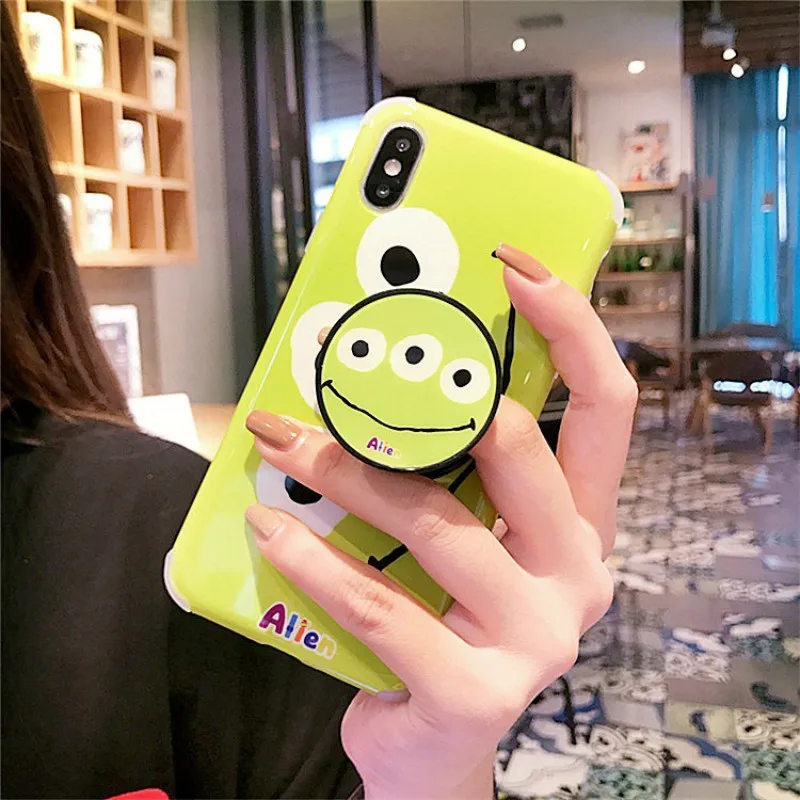 Силиконовый чехол с мультяшным рисунком для iphone 7 милая кукла мягкая задняя
