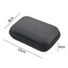 BLACK 12X8CM Urijk Органайзер проводов для наушников коробка для передачи данных кабель коробка для хранения Чехол Контейнер для монет наушники защитный чехол контейнер - Цвет: BLACK 12X8CM