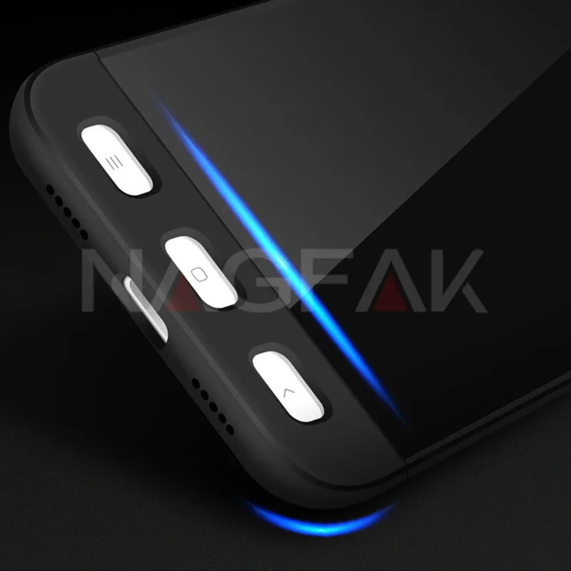 NAGFAK роскошный защитный чехол для Xiaomi Redmi Note 4 4X телефона чехлы на 360 градусов Note4