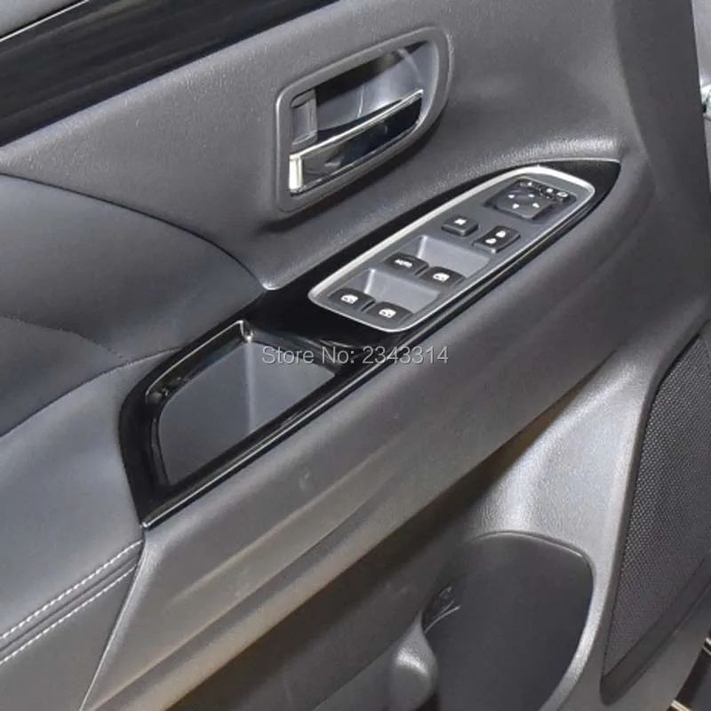 Для 2016 2017 2018 Mitsubishi Outlander АБС-пластик автомобильный для панели управления окон