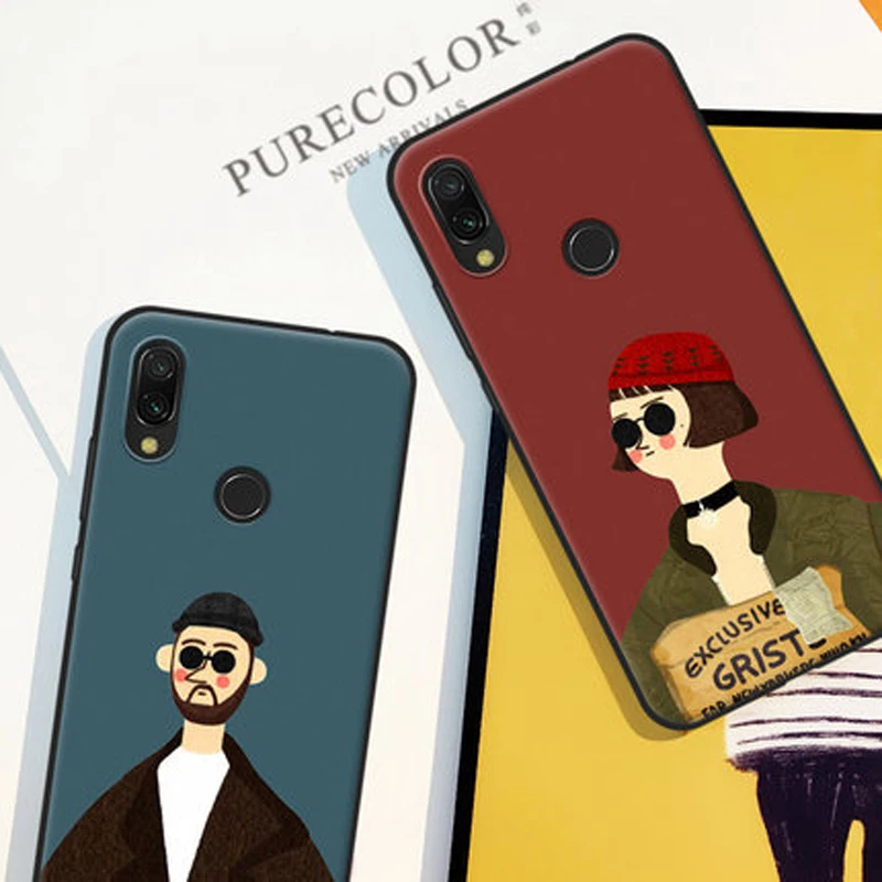 Чехол-накладка для xiaomi Redmi 7 мягкий силиконовый чехол-накладка с рисунком Леона |
