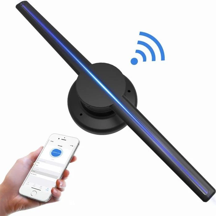 Xintai сенсорный внутренний 42 см рекламный Wifi 3D голографический вентилятор