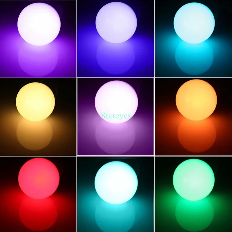 Бесплатная доставка 100 шт. E27 10 Вт RGB + W светодиодный светодиодная лампочка Белая
