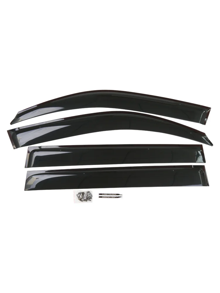 Sun visor High quality PP material car Window Visor Wind Deflector Rain Guard Defletor for LAND CRUISER 2008-2018 | Автомобили и