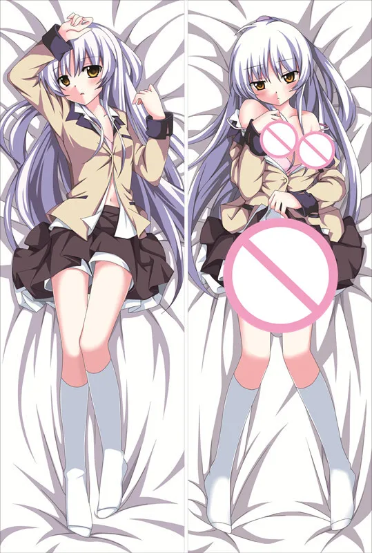 ММФ Ангел биты! Наволочка Iwasawa Masami &amp Tachibana Kanade Yui аниме Enjeru Bitsu! Dakimakura | Дом и сад