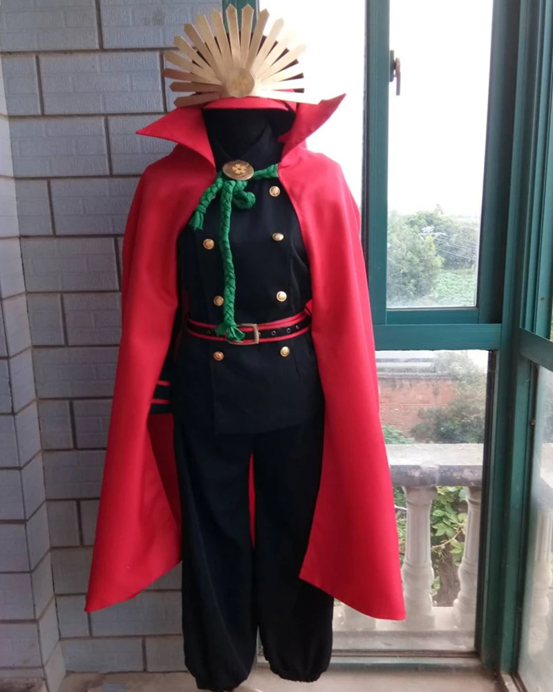 Полный комплект Fate/Grand Order Oda Nobunaga карнавальный костюм включает парик и обувь