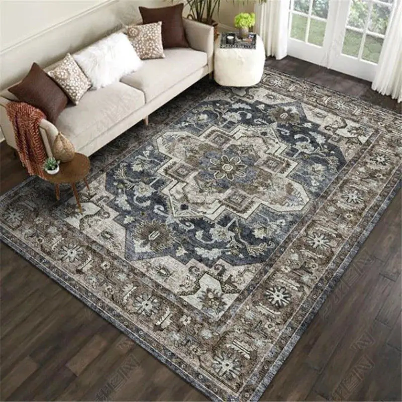 10 Американский стиль, Винтаж, 200x300 см, ковер для гостиной, спальни, Цветочный, для кабинета, большие ковры, ТАПИС, нескользящий, напольный, дверной коврик - Цвет: 10