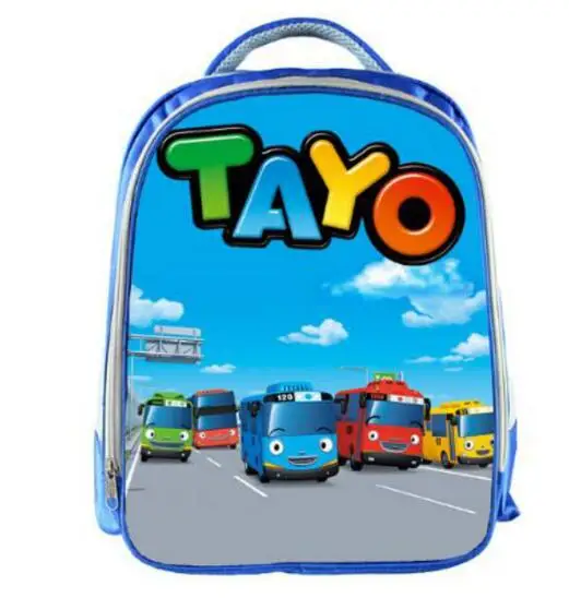 Школьные портфели TAYO для мальчиков и девочек синие рюкзаки подростков с