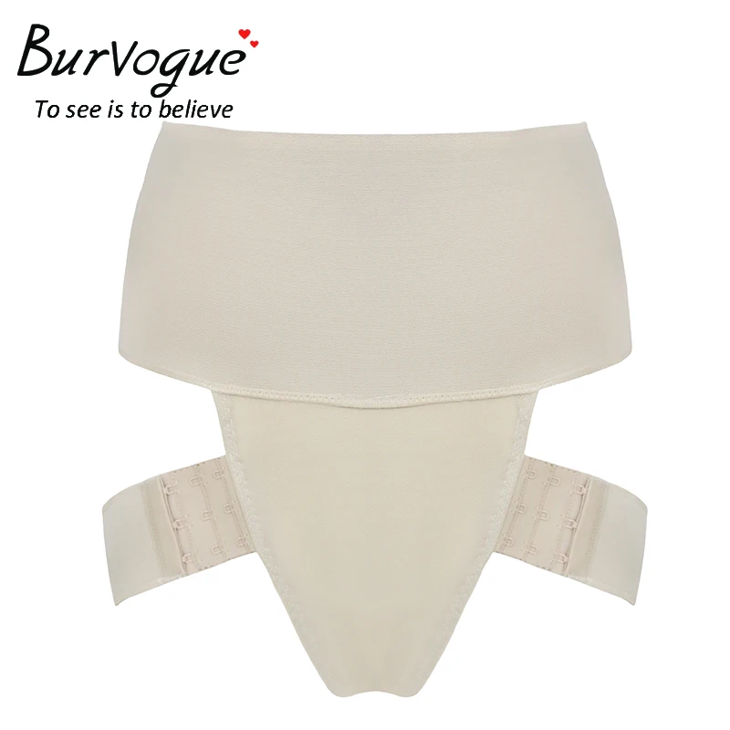 Burvogue прикладом сварочные подъемники Enhancer пластика Управление моделирующее белье Для женщин нижнее белье для похудения Высокая Талия Shaper трусики