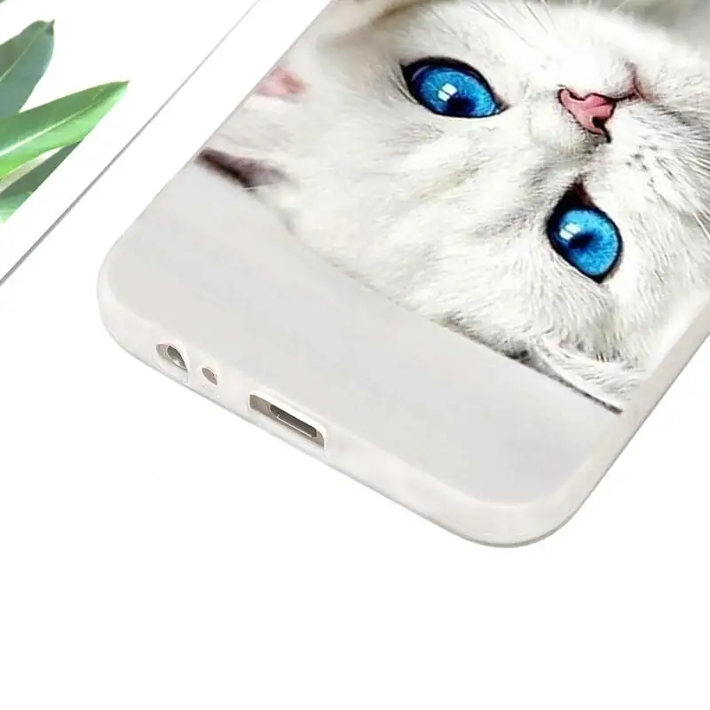Силиконовый чехол для телефона с милым рисунком кота Samsung Galaxy j8 j7 j6 j5 j4 j3 Plus Prime 2018