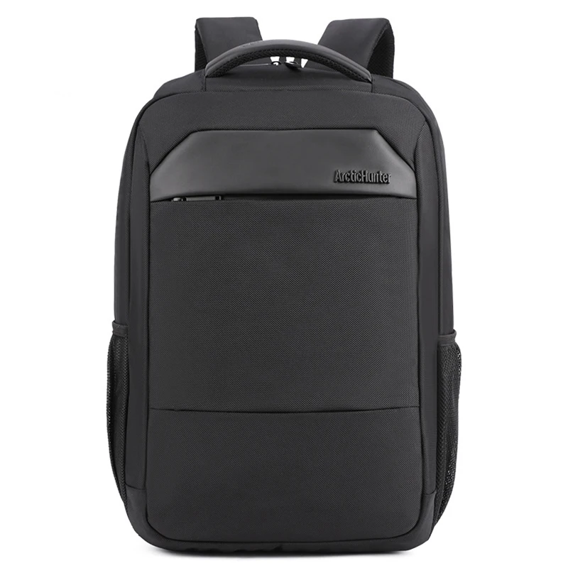

Men Women Laptop Backpack 15.6 Inch Rucksack SchooL Bag Travel Waterproof Backpack Men Notebook Computer Bag Black